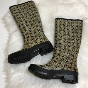 Tory Burch rain boots